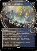 Officious Interrogation (Showcase) (MKM-314) [Murders at Karlov Manor] Foil