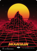 Mountain (SLD-418) (Borderless) [Secret Lair Drop] Foil