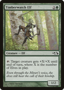 Timberwatch Elf (EVG-013) [Duel Decks: Elves vs. Goblins] Foil