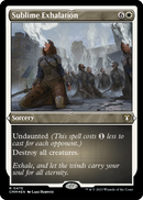 Sublime Exhalation (Foil Etched) (CMM-475) [Commander Masters] Foil