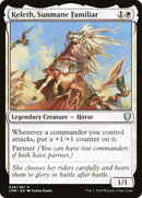 Keleth, Sunmane Familiar (CMR-028) [Commander Legends] Foil