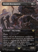 Orcish Bowmasters (Borderless) (LTR-433) [The Lord of the Rings: Tales of Middle-earth] Foil