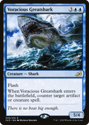 Voracious Greatshark (PPIKO-70P) [Promo Pack: Ikoria: Lair of Behemoths Promos] Foil