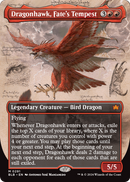 Dragonhawk, Fate's Tempest (Borderless) (BLB-291) (Showcase) [Bloomburrow]