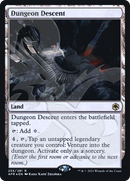 Dungeon Descent (AFR&-255A) [Adventures in the Forgotten Realms Promos] Foil
