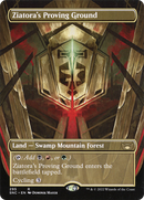 Ziatora's Proving Ground (Borderless) (SNC-295) [Streets of New Capenna] Foil