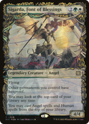 Sigarda, Font of Blessings (Halo Foil) (MAT-226) (Showcase) [March of the Machine: The Aftermath] Foil