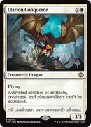 Clarion Conqueror (PPTDM-005) [Promo Pack: Tarkir: Dragonstorm]