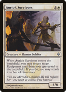 Auriok Survivors (NPH-003) [New Phyrexia] Foil