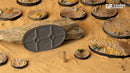 GamersGrass Battle Ready Bases: Desert of Maahl (25-170mm)