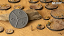 GamersGrass Battle Ready Bases: Desert of Maahl (25-170mm)