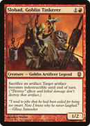 Slobad, Goblin Tinkerer (DST-069) [Darksteel] Foil