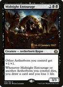 Midnight Entourage (PRE-066) [Aether Revolt Promos] Foil