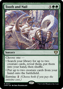 Tooth and Nail (CMM-327) [Commander Masters] Foil