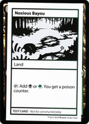 Noxious Bayou (No PW Symbol) (CMB1-118) [Mystery Booster Playtest Cards 2021]