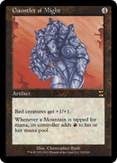 Gauntlet of Might (ME4-202) [Masters Edition IV] Foil