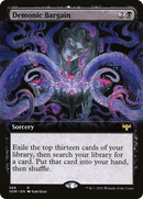 Demonic Bargain (Extended Art) (VOW-368) [Innistrad: Crimson Vow] Foil