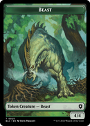 Beast (TBLC-025) [Bloomburrow Commander Tokens] Foil