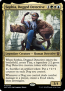 Sophia, Dogged Detective (MKC-008) [Murders at Karlov Manor Commander] Foil
