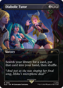 Diabolic Tutor (SLD-1592) (Borderless) [Secret Lair Drop]