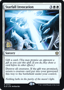 Starfall Invocation (PRE-034) [Bloomburrow Promos] Foil