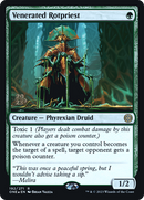 Venerated Rotpriest (PRE-192) [Phyrexia: All Will Be One Promos] Foil