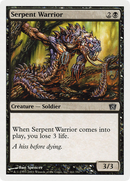 Serpent Warrior (8ED-161) [8th Edition]