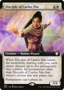Disciple of Caelus Nin (Extended Art) (BRC-041) [The Brothers' War Commander]