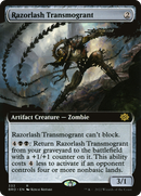 Razorlash Transmogrant (Extended Art) (BRO-333) [The Brothers' War] Foil