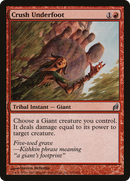 Crush Underfoot (LRW-162) [Lorwyn] Foil