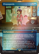 Propaganda (1633) (Rainbow Foil) (SLD-1633★) (Borderless) [Secret Lair Drop] Foil