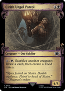 Cirith Ungol Patrol (Showcase Scrolls) (LTR-531) [The Lord of the Rings: Tales of Middle-earth] Foil