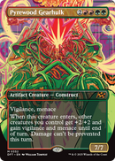 Pyrewood Gearhulk (Borderless) (DFT-352) [Aetherdrift] Foil