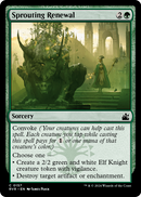 Sprouting Renewal (RVR-157) [Ravnica Remastered] Foil
