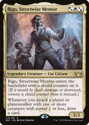 Rigo, Streetwise Mentor (PPSNC-215) [Promo Pack: Streets of New Capenna Promos]