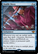 Double Down (PPOTJ-044) [Promo Pack: Outlaws of Thunder Junction Promos] Foil
