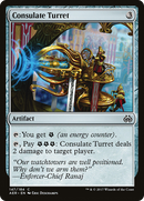 Consulate Turret (AER-147) [Aether Revolt] Foil