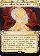 Approach of the Second Sun (STA-001) (Showcase) (Borderless) [Strixhaven Mystical Archive] Foil