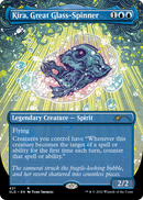 Kira, Great Glass-Spinner (Borderless) (SLD-421) (Borderless) [Secret Lair Drop]