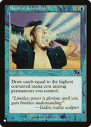 Rush of Knowledge (LIST-SCG-49) [The List]
