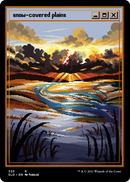 Snow-Covered Plains (PixelSnowLands.jpg) (SLD-325) [Secret Lair Drop] Foil