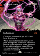 All-Out Assault (Borderless) (TDM-352) (Showcase) [Tarkir: Dragonstorm] Foil