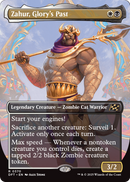 Zahur, Glory's Past (Borderless) (DFT-370) [Aetherdrift] Foil