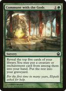 Commune with the Gods (THS-155) [Theros] Foil
