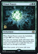 Primal Prayers (PRE-166) [Modern Horizons 3 Promos] Foil