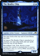 The Reality Chip (PRE-074) [Kamigawa: Neon Dynasty Promos] Foil