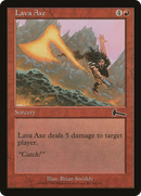Lava Axe (ULG-084) [Urza's Legacy] Foil