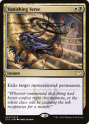 Vanishing Verse (STX-244) [Strixhaven: School of Mages] Foil