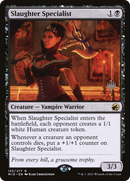 Slaughter Specialist (PPMID-122P) [Promo Pack: Innistrad: Midnight Hunt Promos] Foil