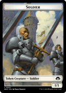 Soldier (TMH3-007) [Modern Horizons 3 Tokens] Foil